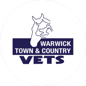 Warwick Town and Country Vets logo.